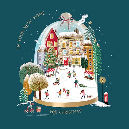 Christmas Card - 1st Christmas in Your New Home - Christmas Together