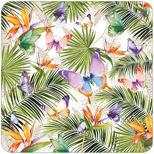 Blank Card - Tropical Butterflies from Nigel Quiney Publications, English Cards in France