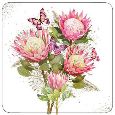 Blank Card - Protea from Nigel Quiney Publications, English Cards in France