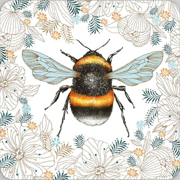 Blank Card - Beautiful Bee from Nigel Quiney Publications, English Cards in France