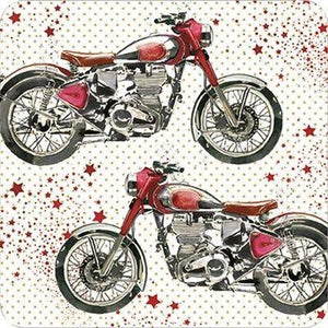 Birthday Card - Triumph Bikes from Nigel Quiney Publications, English Cards in France