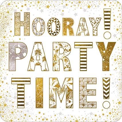 Birthday Card - Party Time from Nigel Quiney Publications, English Cards in France