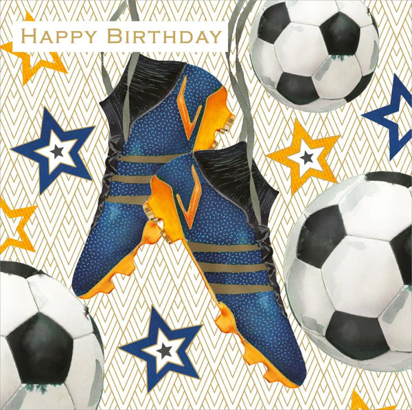 Birthday Card - Hanging Boots from Nigel Quiney Publications, English Cards in France