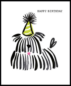 Children's Birthday Card - Dougal Dog from Nigel Quiney Publications, English Cards in France