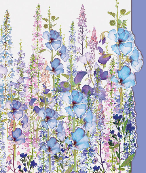 Blank Card - William Morris Garden from Nigel Quiney Publications, English Cards in France