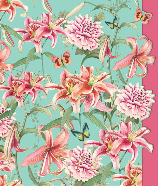 Blank Card - Stargazer Lily from Nigel Quiney Publications, English Cards in France