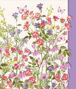 Birthday Card - Tiny Rose Floral from Nigel Quiney Publications, English Cards in France