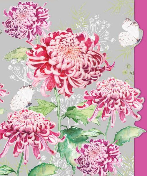 Blank Card - Japanese Chrysanthemum from Nigel Quiney Publications, English Cards in France