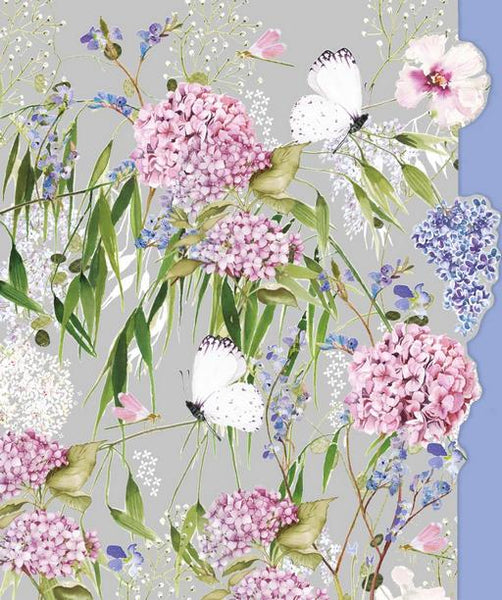 Blank Card - Delicate Grasses from Nigel Quiney Publications, English Cards in France