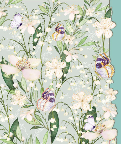 Blank Card - Lily Of The Valley from Nigel Quiney Publications, English Cards in France