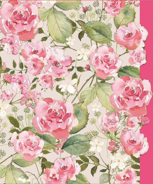 Blank Card - Queen Elizabeth II Rose from Nigel Quiney Publications, English Cards in France