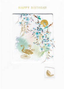 Birthday Card - Blossom Press from Nigel Quiney Publications, English Cards in France