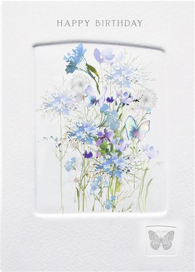 Birthday Card - Misty Press from Nigel Quiney Publications, English Cards in France