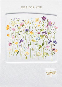 Birthday Card - Ditsy Press from Nigel Quiney Publications, English Cards in France