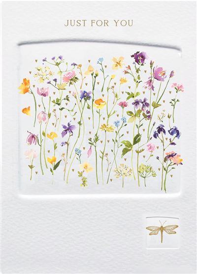 Birthday Card - Ditsy Press from Nigel Quiney Publications, English Cards in France