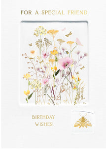 Birthday Card - Special Friend - Wild Field Press from Nigel Quiney Publications, English Cards in France