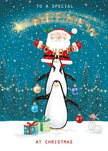 Christmas Card - Nephew - Let It Shine