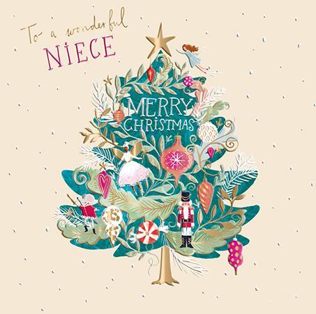 Christmas Card - Niece - Nutcracker Christmas