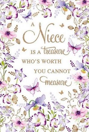 Niece Birthday - Lilac Flowers from Nigel Quiney Publications, English Cards in France