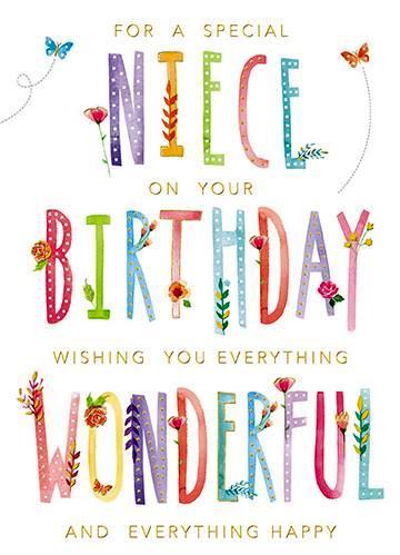 Niece Birthday - Blooming Wishes