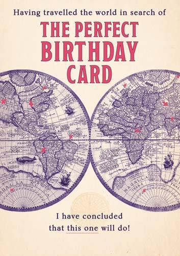 Humour Card - Perfect Birthday Card