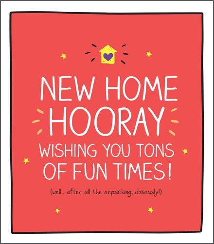 New Home Card - Tons Of Fun Times