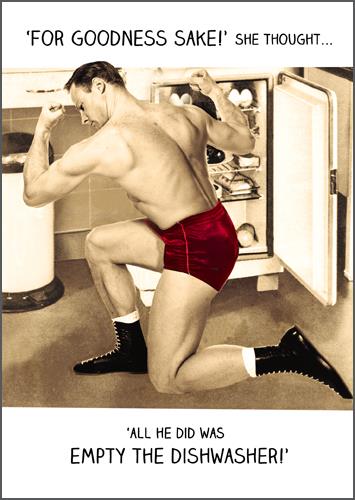 Humour Card - Empty The Dishwasher