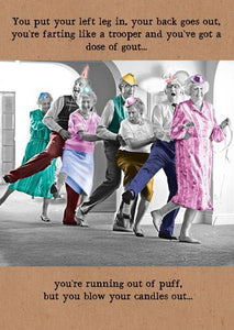 Humour Card - Hokey Cokey