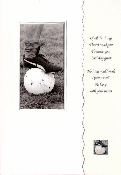 Birthday Card - Of All The Things...