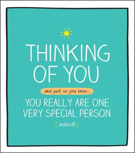 Thinking Of You Card - Special Person from Pigment Productions, English cards in France