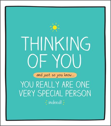 Thinking Of You Card - Special Person from Pigment Productions, English cards in France