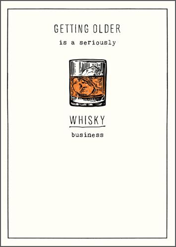 Humour Card - Whisky Business