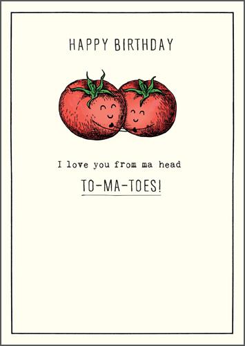 One I Love Card - From Ma Head To-Ma-Toes!