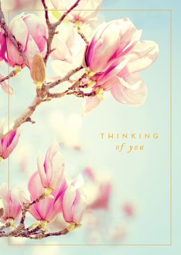 Thinking Of You Card - Thinking Of You Blossom from Pigment Productions, English cards in France