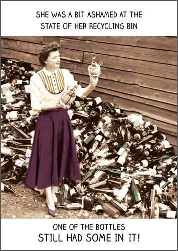 Humour Card - State Of Recycling