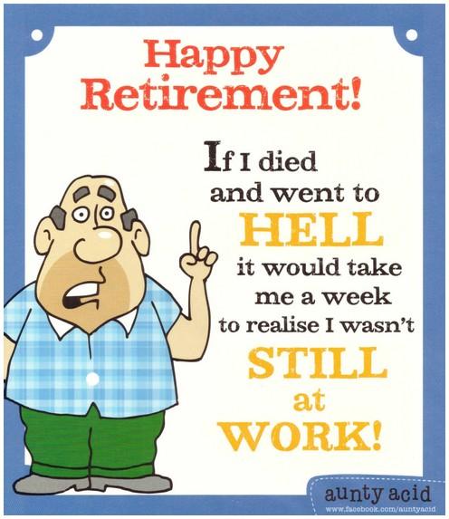 Retirement Card - You Lucky Devil