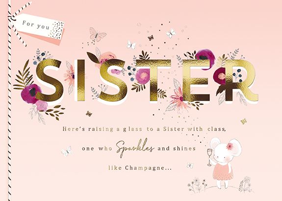 Sister Birthday - Sparkles & Shines