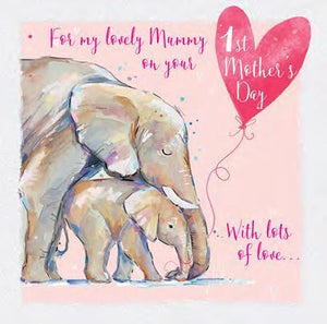 Mother's Day Card - Lovely Mummy from Ling Design,  Mother's day cards in France, Cartes de voeux Fete des Meres, English cards in France