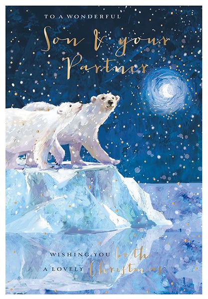 Christmas Card - Son and Partner - Polar Christmas
