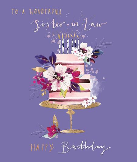 Sister-in-Law Birthday - Time For Cake