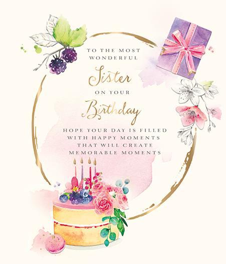 Sister Birthday - Special Memories