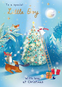 Christmas Card - Special Little Boy - Special Christmas
