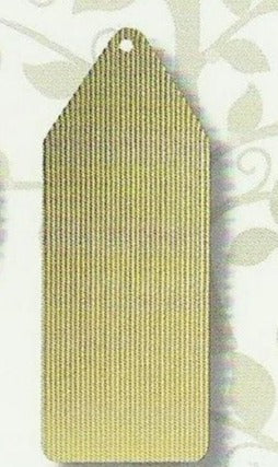 Gift Tags - Gold Luggage Tag