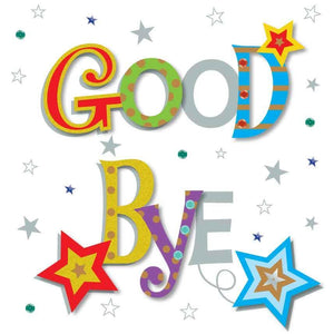 Leaving Card - Goodbye