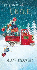 Christmas Card - Uncle - Special Delivery