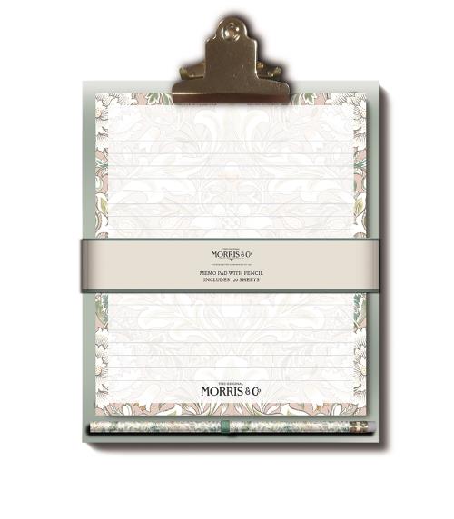 William Morris Clipboard Memo Pad - Simply Severn
