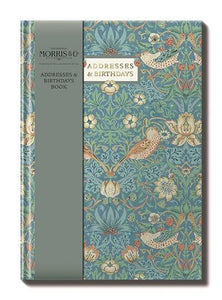 William Morris Design A5 Address and Birthday Book 