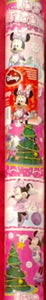 Rollo de papel de regalo de Navidad - Disney Minnie o Mickey