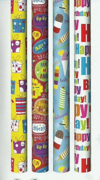 Gift Wrap - Birthday - Happy Birthday Wrap