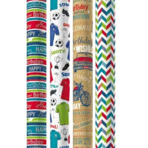 Gift Roll Wrap - Classic Male
